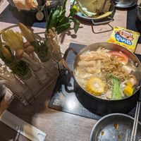 vegetable set at Delectable Hot Pot Lab - 食焱廠創意鍋物 in Taipei