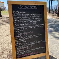 Le Tarameya und Salade de Falafel (ohne Feta) sind vegan!   at L‘Oasis in Les Mathes