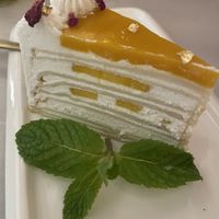 vegan mango coconut cake  at This is Bali in Ubud