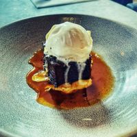 Sticky Toffee & Stout Pudding  at Alberts Schenke in Liverpool