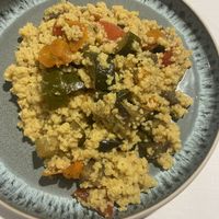Fregola con verdure  at Il Cormorano in Cala Gonone