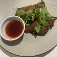 Cotoletta di melanzana  at Il Cormorano in Cala Gonone