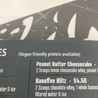 Menu   at The Lean Kitchen in Wigan
