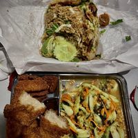 Delivered yumminess  #Veganuary at Nong J - ร้านน้องเจ in Phuket