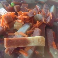 pork with sour sauce (so real it's scary) at Nong J - ร้านน้องเจ in Phuket