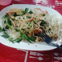 Pad Thai, 55 baht, very yummy! at Nong J - ร้านน้องเจ in Phuket