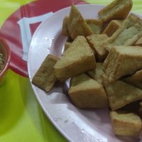 Fried tofu at Nong J - ร้านน้องเจ in Phuket