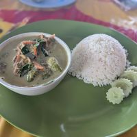 Green curry  at Nong J - ร้านน้องเจ in Phuket