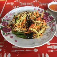 Papaya salad at Nong J - ร้านน้องเจ in Phuket