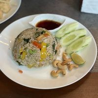 Fried vegetable rice - Kin & Koff Café, Bangkok  at Kin & Koff Café in Bangkok