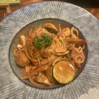 Meetball pasta  at Chilldren - 小孩吃素(新美店) in Tainan
