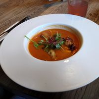 Geeiste Gemüsesuppe at Hotel zum Löwen in Duderstadt