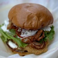 Crispy Chicken Sandwich   at Hey Sunshine Kitchen in Culver City
