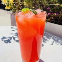 Strawberry Mint Lemonade  at Hey Sunshine Kitchen in Culver City