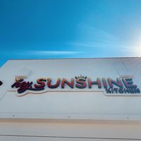 Sign  at Hey Sunshine Kitchen in Culver City