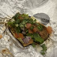 Vegan beef taco  at Hey Sunshine Kitchen in Culver City