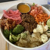 beefy crumble bowl  at Hey Sunshine Kitchen in Culver City