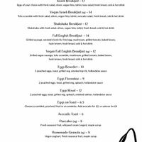 Menu to choose from  at Novellino Brighton in Hove