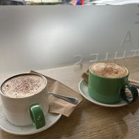 Latte & Cappuccino with oat milkk  at Essential Haus  in Limassol