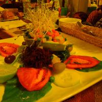 Great salad! at Shaman Restaurant in Cusco