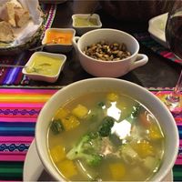 Soup  at Shaman Restaurant in Cusco