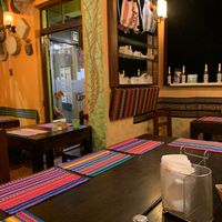 Setting  at Shaman Restaurant in Cusco