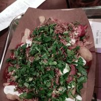 Vegan currywurst special at Frittenwerk - Alexa Mall in Berlin