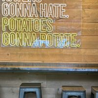 Inside decoration.  at Frittenwerk - Frankfurt Hbf in Frankfurt