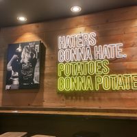 Funny signs at Frittenwerk - Frankfurt Hbf in Frankfurt