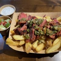Steak fries  at Frittenwerk - Frankfurt Hbf in Frankfurt