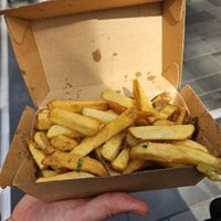 Garlic fries at Frittenwerk - Frankfurt Hbf in Frankfurt