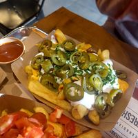 Veggie chilli cheese at Frittenwerk in Mannheim