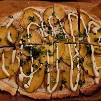 Kartoffel-Trüffel at Le Feu - Der Flammkuchen in Burgwedel in Burgwedel