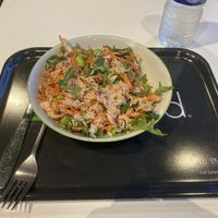 My salad (rice, lettuce, soy, edamame beans, carrot) at Eat Salad in Bordeaux