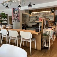 Bar/Kaffeetheke  at Malou's Café & Diner in Lenzerheide