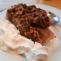 Dutch apple pie at The Butcher's Daughter - Nolita in New York City