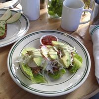 Great start for the day at The Butcher's Daughter - Nolita in New York City