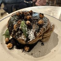 Chocolate pancakes  at The Butcher's Daughter - Nolita in New York City
