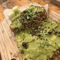 Avocado toast  at The Butcher's Daughter - Nolita in New York City