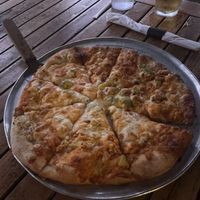 10’ thin crust pizza  at Steel City Pizza in Mount Pleasant
