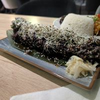 Crunchy sushi at Asian Street in Chisinau