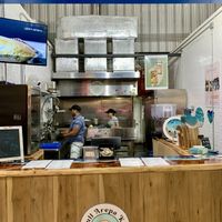 Inside Logan Street Markett  at Full Arepa in Louisville
