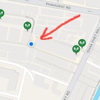 It’s here!!  at Vegan Thai Food Stalls in Bangkok