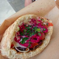 Melanzani vegan at Electro Camel in Vienna