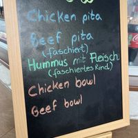 How is this supposed to be a vegetarian place???  at Electro Camel in Vienna