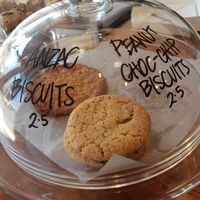 Little snacks at Crumbs Organic Bakehouse in Kensington