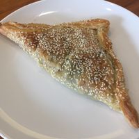 To-Feta Spinach Pastry at Crumbs Organic Bakehouse in Kensington