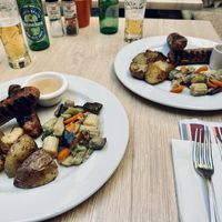 Grilled Beyond Meat Sausage   at Coogi's Pizzeria & Bistrot in Mdina