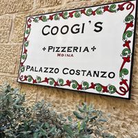   at Coogi's Pizzeria & Bistrot in Mdina