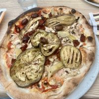 Delicious vegan pizza   at Coogi's Pizzeria & Bistrot in Mdina